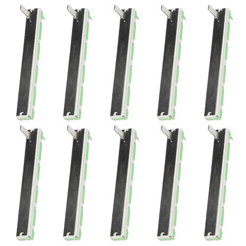 [Australia - AusPower] - WMYCONGCONG 10 PCS B103 10K Ohm Slide Potentiometer Double Linear 10K Electronic Potentiometer, 75mm, 60mm Travel 