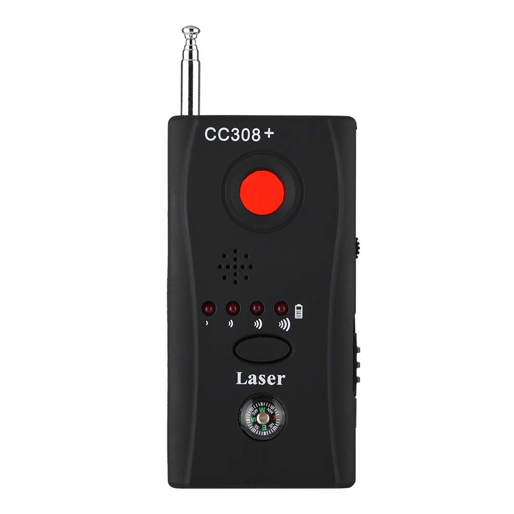 [Australia - AusPower] - Anti-spy Signal Detector Hidden Camera 1MHz-6500MHz RF Signal Detector GSM Device Finder Radar Radio Scanner, 4 Modes Detection Adjustable Sensitivity Wireless Bug Detector 