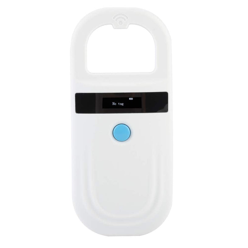 [Australia - AusPower] - Animal Chip ID Scanner, Tosuny Microchip Reader Scanner with OLED Display Screen, Supports FDXB (ISO11784 / 11785) and EMID Microchips Suitable for Animal Management, Resource Management, etc 