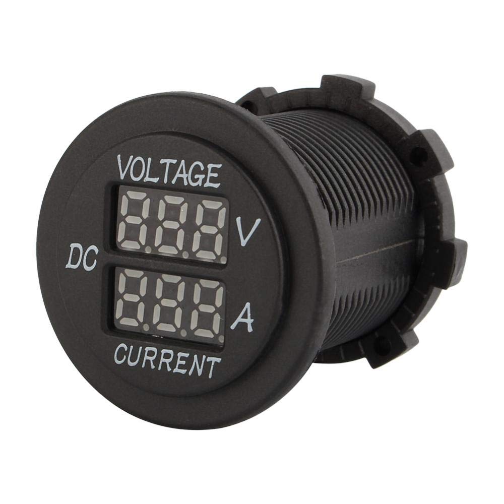[Australia - AusPower] - Voltmeter Ammeter, Car Motorcycle DC 12-24V Dual LED Digital Voltmeter Ammeter Amp Volt Meter Gauge 