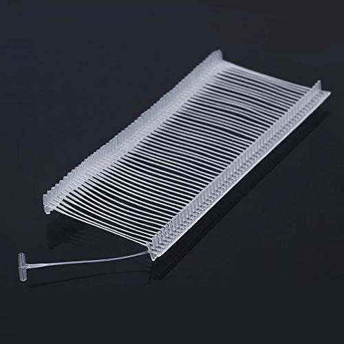 [Australia - AusPower] - Acuteye 2 Inch Standard Tagging Attachments, 5,000 Pieces, 50 Per Clip- Natural 