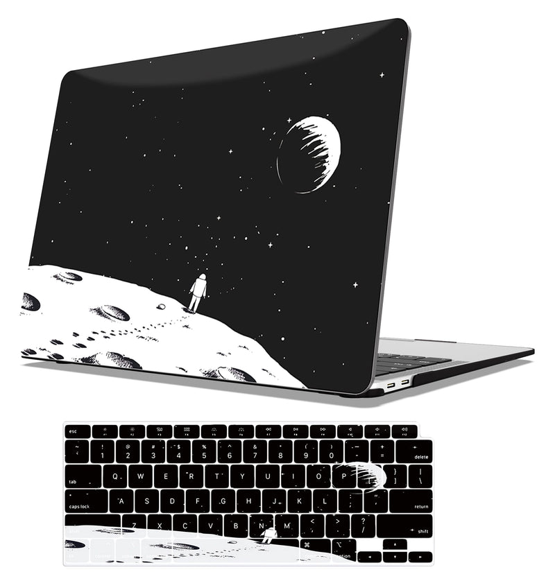 [Australia - AusPower] - AOGGY Compatible with MacBook Air 13 Inch Case Model A1466 A1369 (2010-2017 Version), Plastic Hard Shell Case and Keyboard Cover - Astronaut 2 MacBook Air 13 inch (A1369/A1466) 