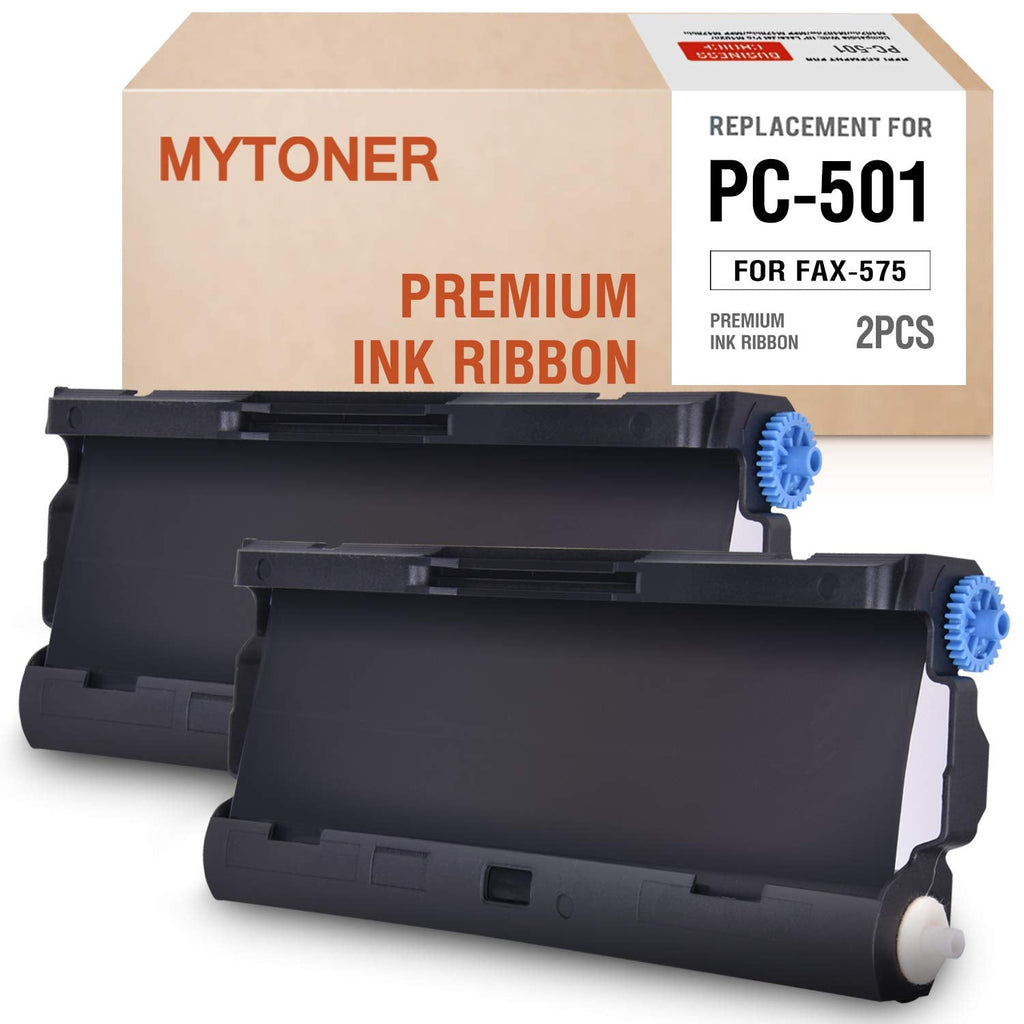[Australia - AusPower] - MYTONER PC501 Compatible Brother PC-501 PC 501 PPF Print Fax Cartridge for Brother Fax 575 FAX-575 Printers -2 Pack 