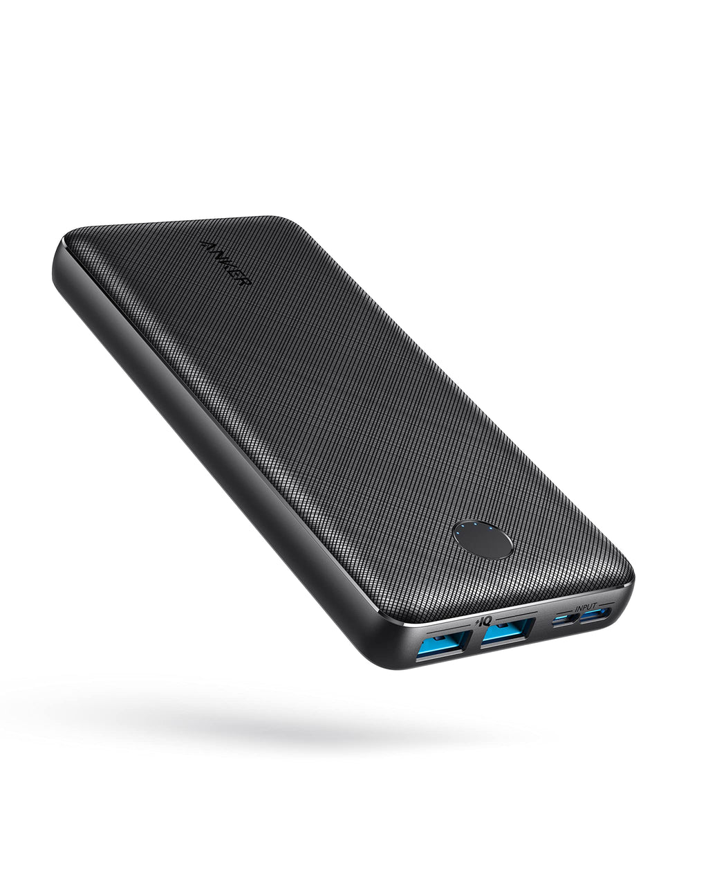 [Australia - AusPower] - Anker Portable Charger, 325 Power Bank (PowerCore Essential 20K) 20000mAh Battery Pack with High-Speed PowerIQ Technology and USB-C (Input Only) for iPhone, Samsung Galaxy, and More Black 