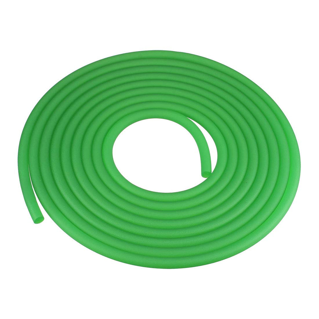 [Australia - AusPower] - uxcell 10ft 6mm PU Transmission Round Belt High-Performance Urethane Belting Green for Conveyor Bonding Machine Dryer 