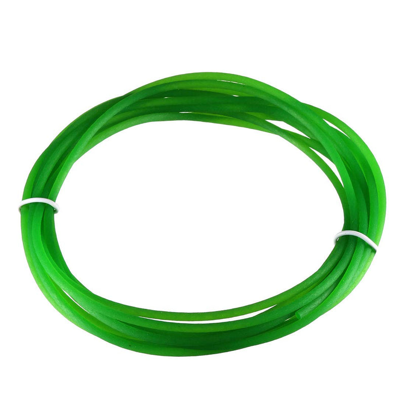 [Australia - AusPower] - uxcell 10ft 2mm PU Transmission Round Belt High-Performance Urethane Belting Green for Conveyor Bonding Machine Dryer 