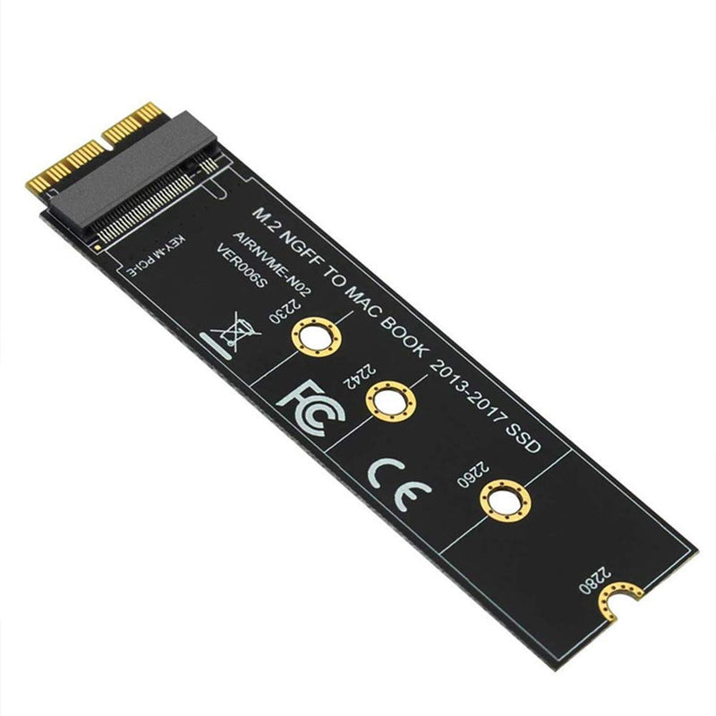 [Australia - AusPower] - M.2 NVME SSD Convert Adapter Card for Upgrade MacBook Air ( 2013-2017 ) 