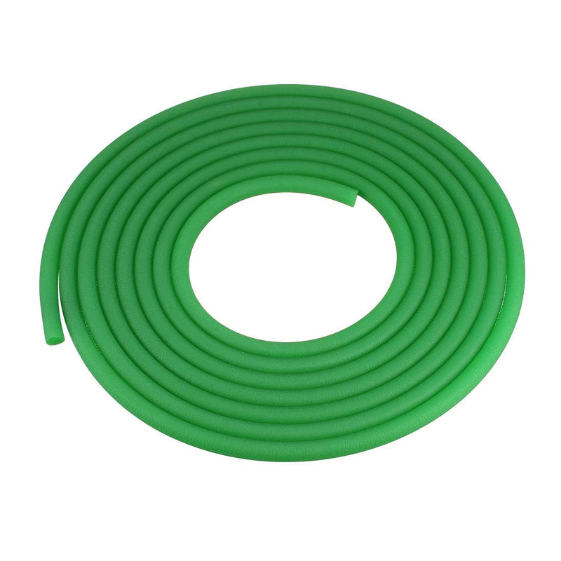 [Australia - AusPower] - uxcell 10ft 7mm PU Transmission Round Belt High-Performance Urethane Belting Green for Conveyor Bonding Machine Dryer 