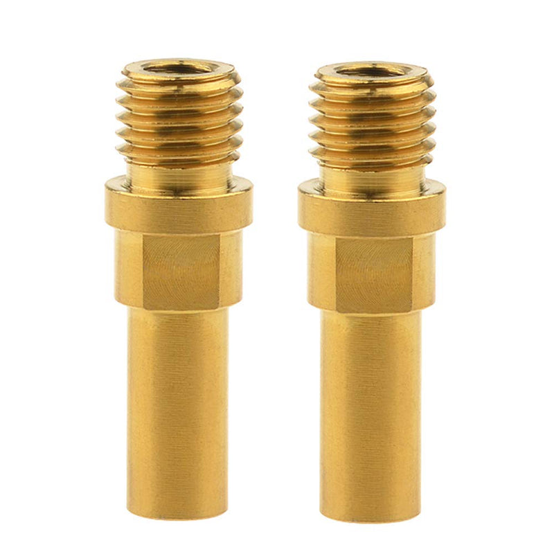 [Australia - AusPower] - Yaruijia Titanium Alloy Bolt V Brake Bosses Post Ultralight M8 M10 Pitch 1.25mm MTB BMX Bike Service Parts (M10x1.25mm, Gold) M10x1.25mm 