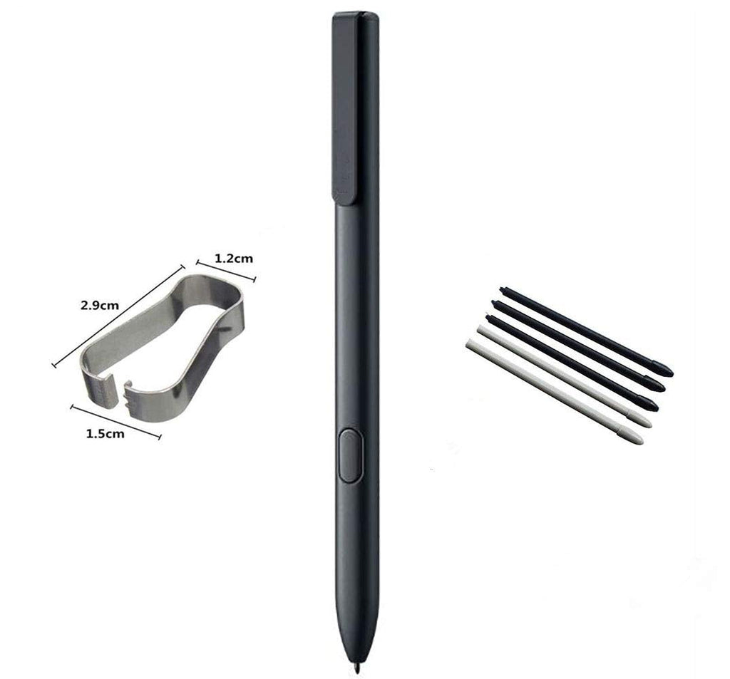 [Australia - AusPower] - FORERUNER Galaxy Tab S3 S Pen,Stylus Touch S Pen for Samsung Galaxy Tab S3 SM-T820 T835 T825 Replacement Warranty Tips/Nibs (Black) 