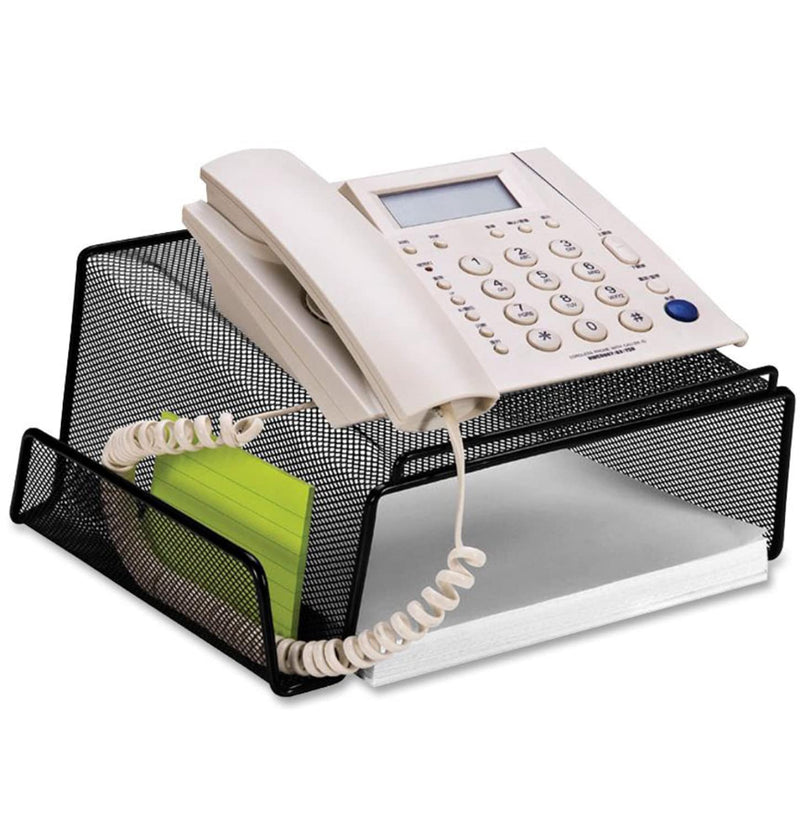 [Australia - AusPower] - 1InTheOffice Telephone Stand Desktop, Mesh 