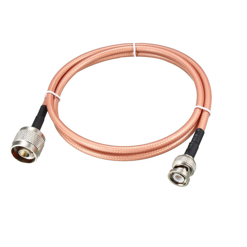 [Australia - AusPower] - uxcell Low Loss RF Coaxial Cable Connection Coax Wire RG-142 N Male to BNC Male 90cm 