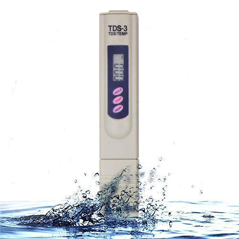 [Australia - AusPower] - Water TDS Meter，WoEluone Water Quality Tester, LCD Display,Accuracy Testing Water Meter for Drinking Water, Aquariums,RO System,Swinging Pool and More 