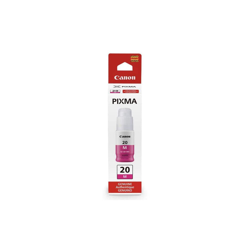 [Australia - AusPower] - Canon GI-20 Magenta Ink Bottle, Compatible to PIXMA G6020 and G5020 MegaTank Printers, Mega Ink Bottle 