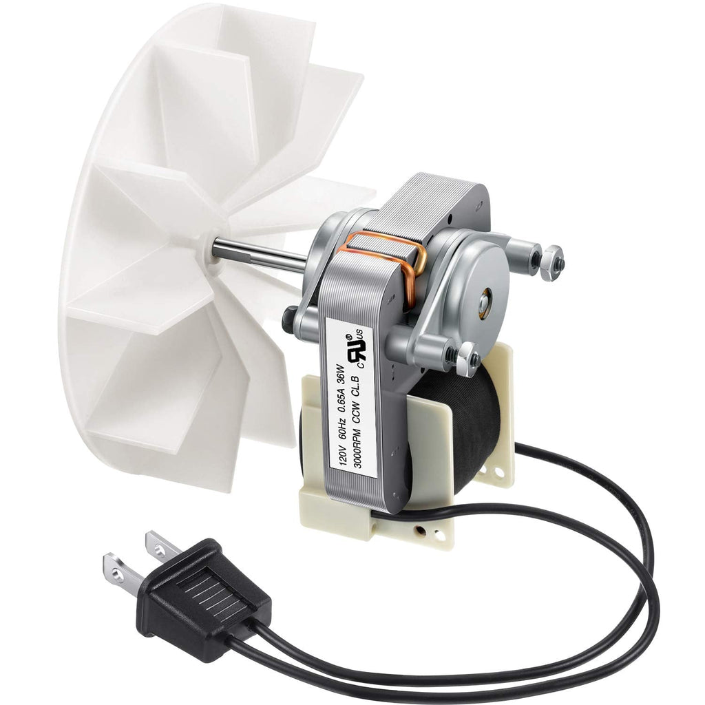 [Australia - AusPower] - Universal Bathroom Vent Fan Motor Replacement Electric Motors Kit Compatible with Nutone Broan 50CFM 120V 
