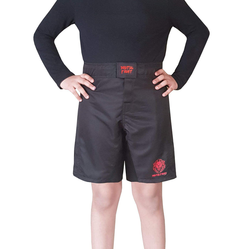 [Australia - AusPower] - BRUTUL FIGHT Kids MMA Mixed Martial Art Shorts BJJ Training Muay Thai 12 