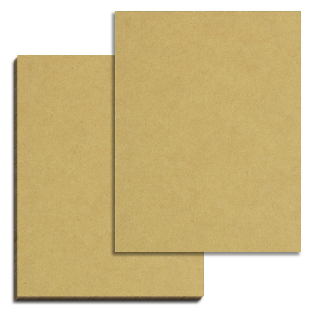 [Australia - AusPower] - 50 Sheets, Brown Kraft Cardstock, 200 GSM (75 lb. Cover), 8.5 x 11 inches 75 lb Cover (200 GSM) 