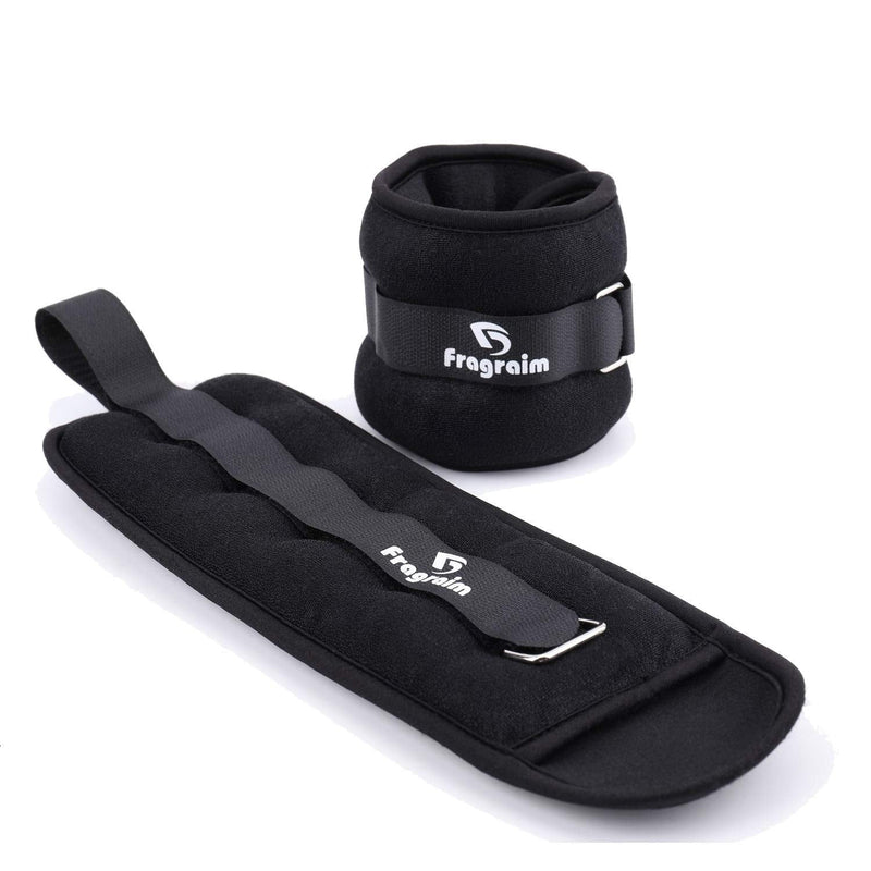 [Australia - AusPower] - Fragraim Ankle Weights, Wrist Leg Arm Weights for Women, Kids and Men, Comfortable and Soft, Pretty Sturdy, Perfect for Dancing, Running, Walking, Fitness, Workout 1 lbs pair (0.5 lbs each) 