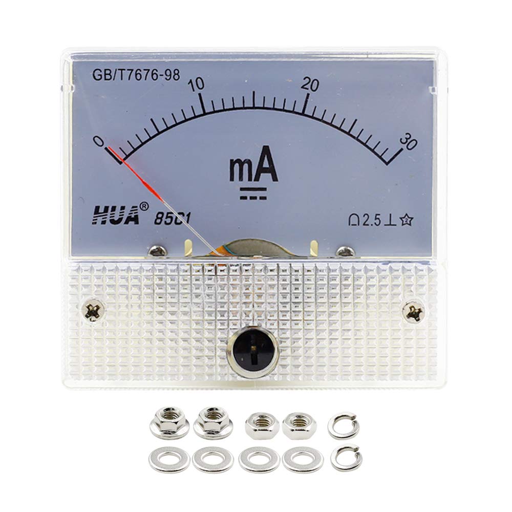 [Australia - AusPower] - Mecion DC 0-30mA Analog Ammeter Pointer Type Ampere Tester 85C1 