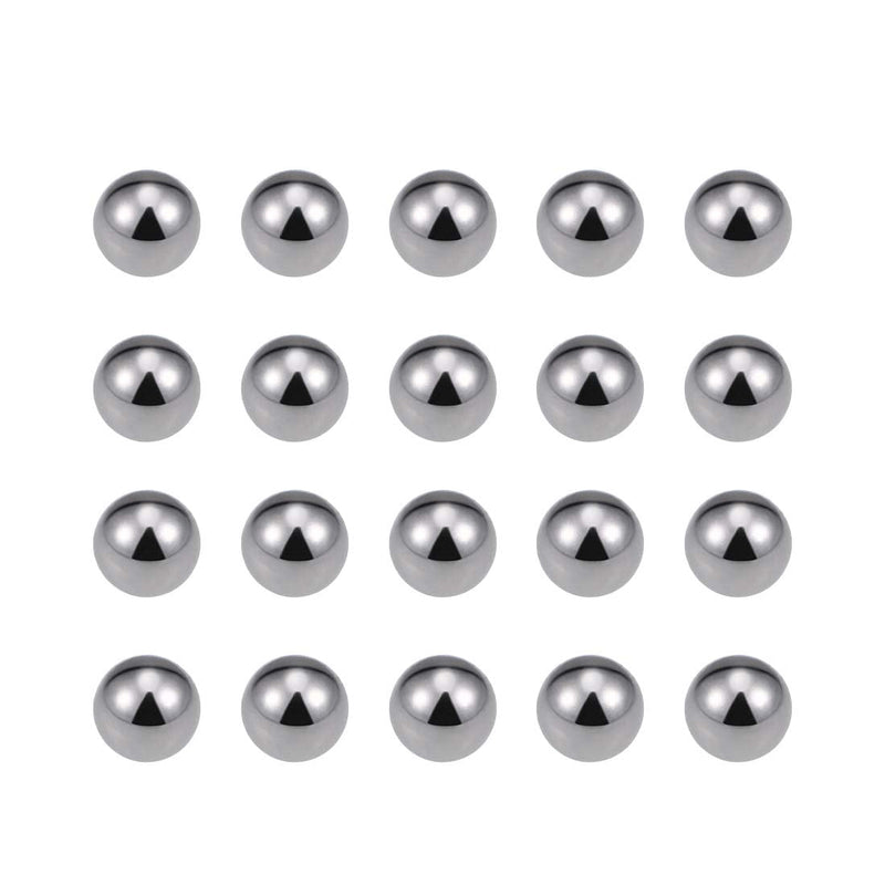 [Australia - AusPower] - uxcell 5mm Carbon Steel Bearing Balls Precision Balls 100pcs 