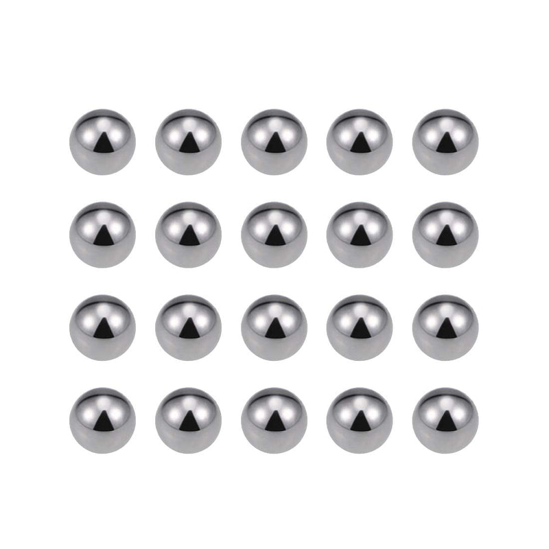 [Australia - AusPower] - uxcell 6mm Carbon Steel Bearing Balls Precision Balls 200pcs 