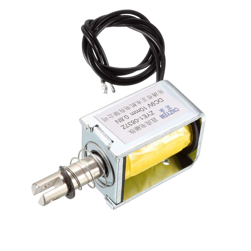 [Australia - AusPower] - uxcell DC Push Pull Type Solenoid Electromagnet, DC9V 0.8N 10mm, Open Frame Type, Linear Motion 