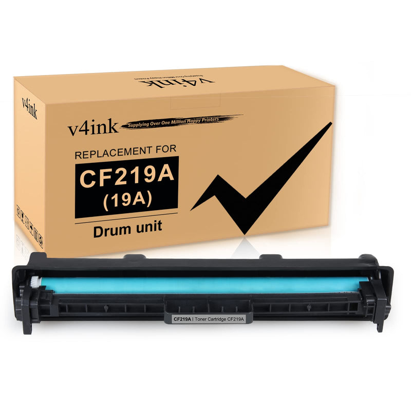 [Australia - AusPower] - V4INK 1PK Compatible 19A Drum Replacement for HP 19A CF219A Drum Unit for use in HP Pro MFP M130fw M130nw M130fn M130a M102w M102a M130 M102 Printer (NO-Toner) 