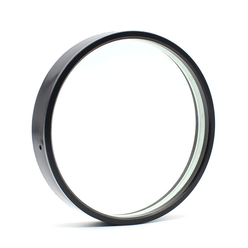 [Australia - AusPower] - Joytech 4.13'' (105mm) Diameter Spinning Top Base Crystal Glass Concave Mirror, Great High End Transparent Surface Double Concave Top Accessory DZ06 