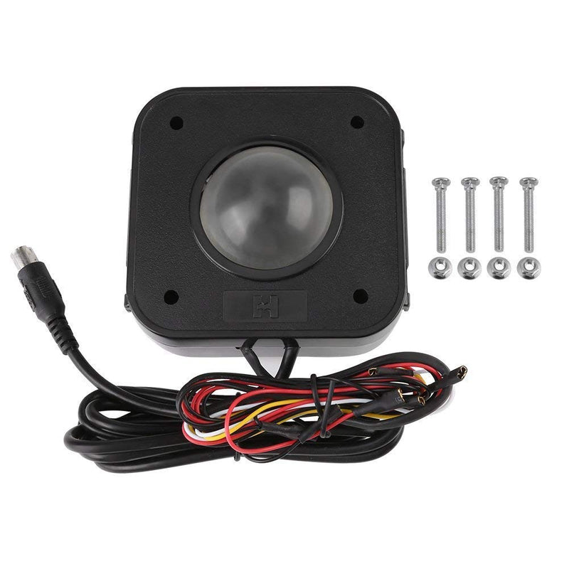 [Australia - AusPower] - SWONVI Arcade Trackball Mouse,4.5cm Lighted Illuminated Round LED Trackball Mouse PS/2 PCB Connector for Arcade (Trackballs) Trackballs 