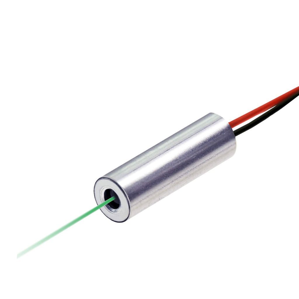 [Australia - AusPower] - Quarton Laser Module VLM-520-73 LPT (Direct Green DOT Laser Module, 3~6V) 