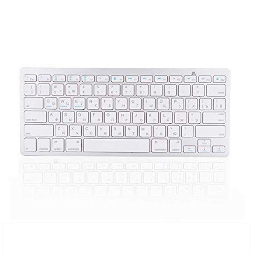 [Australia - AusPower] - Wireless Bluetooth Keyboard Russian for Mac,Windows,Android, 78 Key Keyboard Wireless Keyboard Multi Functional Ultra Thin 