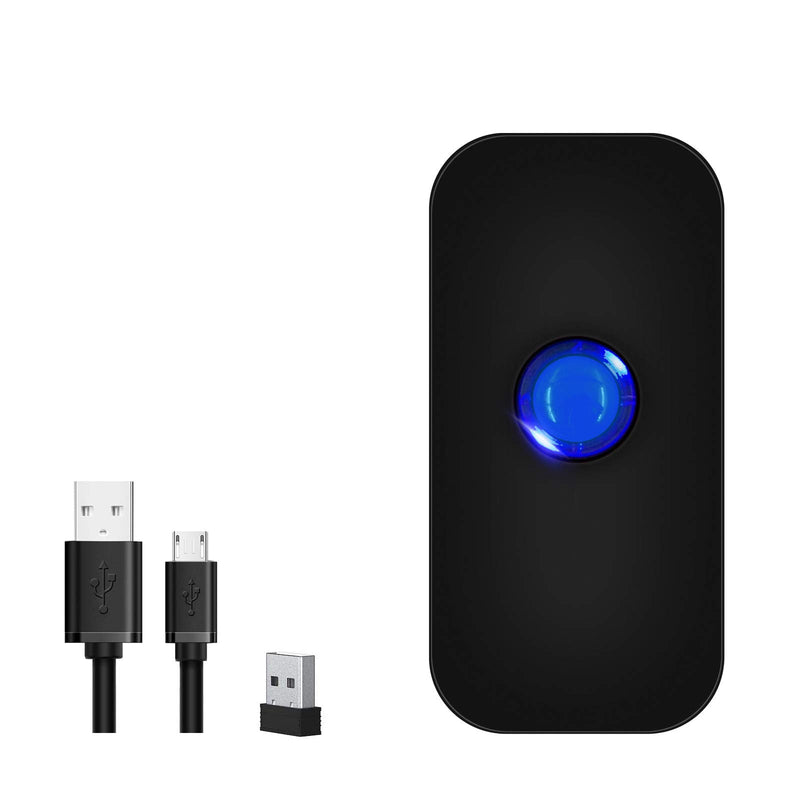 [Australia - AusPower] - Bluetooth 2D Wireless Barcode Scanner,Symcode 3-in-1 USB Wired & 2.4G Wireless & Bluetooth 4.1 1D QR Image Bar Code Reader Scanner 