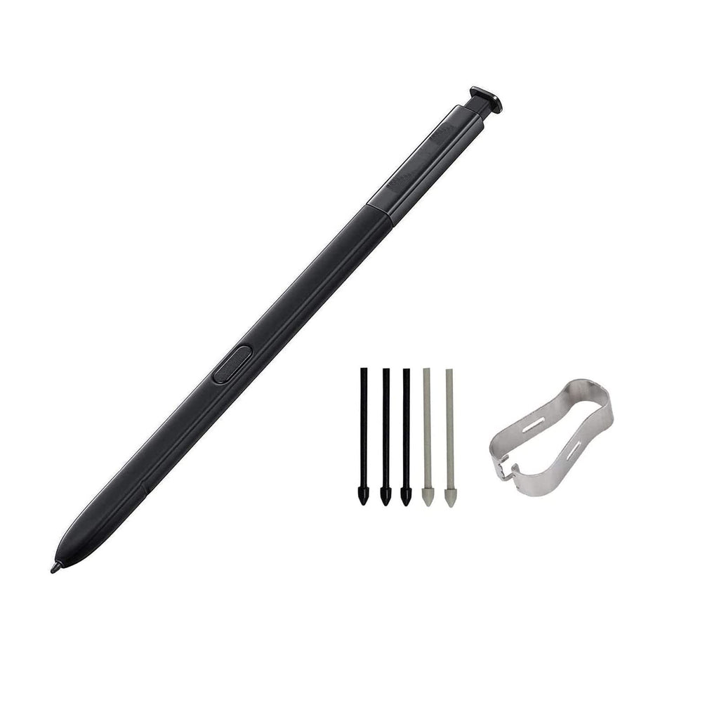 [Australia - AusPower] - Dadawireless Note 9 Replacement S Pen Stylus Touch Pen for Samsung Galaxy Note 9 Note9 N960 (No Bluetooth Remote Control Function) +5 Tips/Nibs (Black) Black 