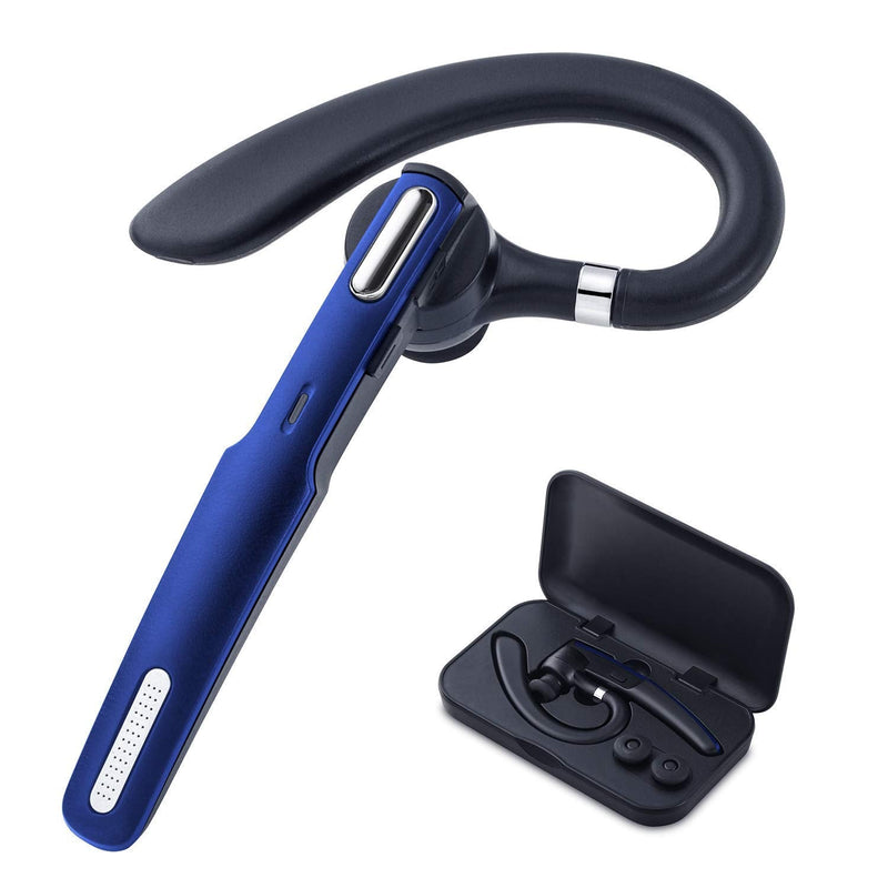 [Australia - AusPower] - Candeo Bluetooth Headset V4.2, Wireless Bluetooth Earpiece Hands-Free Earphones with Noise Cancellation Mic for Driving/Business/Office/Home, Compatible with iPhone and Android Cell Phones 