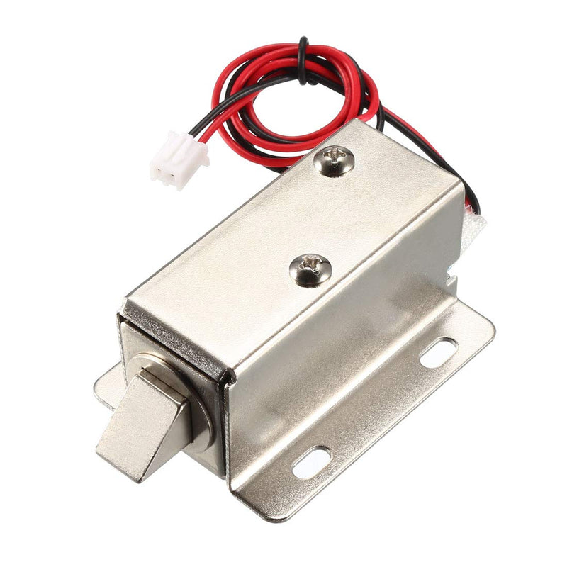 [Australia - AusPower] - uxcell DC 24V 0.8A 11.4mm Electromagnetic Solenoid Lock Assembly for Electirc Lock Cabinet Door Lock 