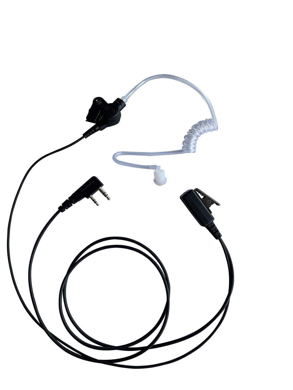 [Australia - AusPower] - Covert Acoustic Tube Earpiece Headset for 2-pin Kenwood HYT Puxing Wouxun Baofeng UV-5R BF-F8HP BF-888S Two-Way Radio… 