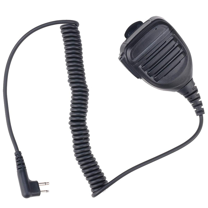 [Australia - AusPower] - KEYBLU Waterproof Handheld Speaker Microphone Compatible with Motorola Walkie Talkie CP200 CP200d CLS1410 CLS1110 CLS1413 CLS1450 Radio 