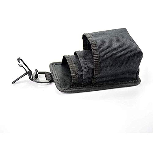 [Australia - AusPower] - LUFOX Air Vent Car Pocket Caddy Organizer Holder with Charging Port for Phone,Cell Phone,Pencil,Charger (Black) Black 
