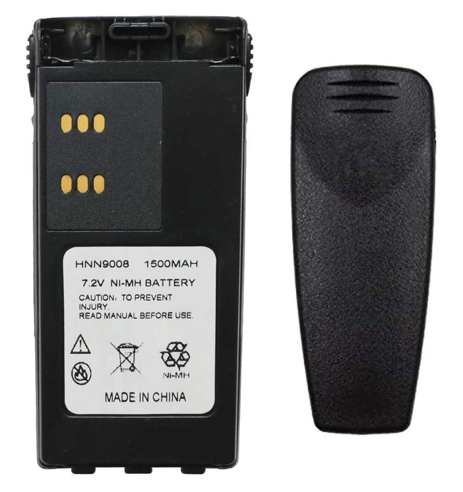 [Australia - AusPower] - Teseko HNN9008A HNN9008 HNN9009 HNN9009A HNN9013A 7.2V 1500mAh NI-MH Two-Way Radio Battery Replacement for Motorola HT750 HT1225 HT1250 GP320 GP328 GP338 GP328 PR860 