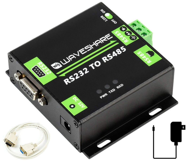 [Australia - AusPower] - Industrial Grade Isolated RS232 to RS485 Converter, Asynchronous Bi-Directional Adapter ADI Magnetical Isolation 600W Anti-Surge, 15KV ESD 1200m Transmission Distance -15℃~70℃ Operate Environment 