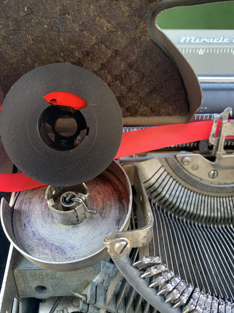 [Australia - AusPower] - FJA Products Black - Red Typewriter Ribbon for The Old Antique Remington Typewriters 
