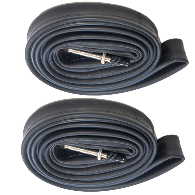 [Australia - AusPower] - Helonge 2 Pack 28 Inch/700 Bicycle Tube, 700x25C-32C Race Tube, 48 mm Presta Valves, Compatible with 700x25C/28C/30C/32C(28x1-1.25) Bike Tire, Heavy Duty Cycle Tyre Inner Tube for MTB, Road, BMX Bike 