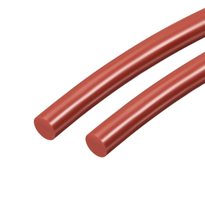 [Australia - AusPower] - uxcell 3/8"(9mm) Soft Silicone Bending Insert Tube for Rigid Tubing 3.3ft Red 2pcs 