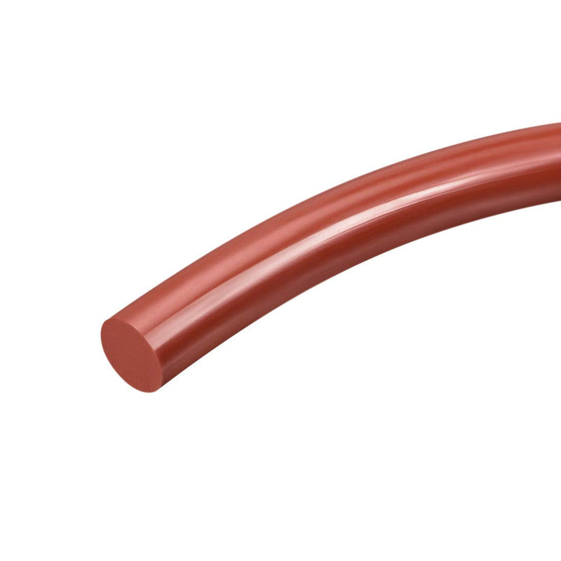 [Australia - AusPower] - uxcell 5/8"(8mm) Soft Silicone Bending Insert Tube for Rigid Tubing 3.3ft Red 