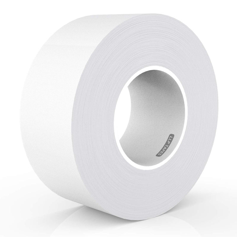 [Australia - AusPower] - LLPT Gaffer Tape 2.36 Inches x 108 Feet Premium Grade Residue Free Removable Strong None Reflective Adhesive Color White(GT231) 