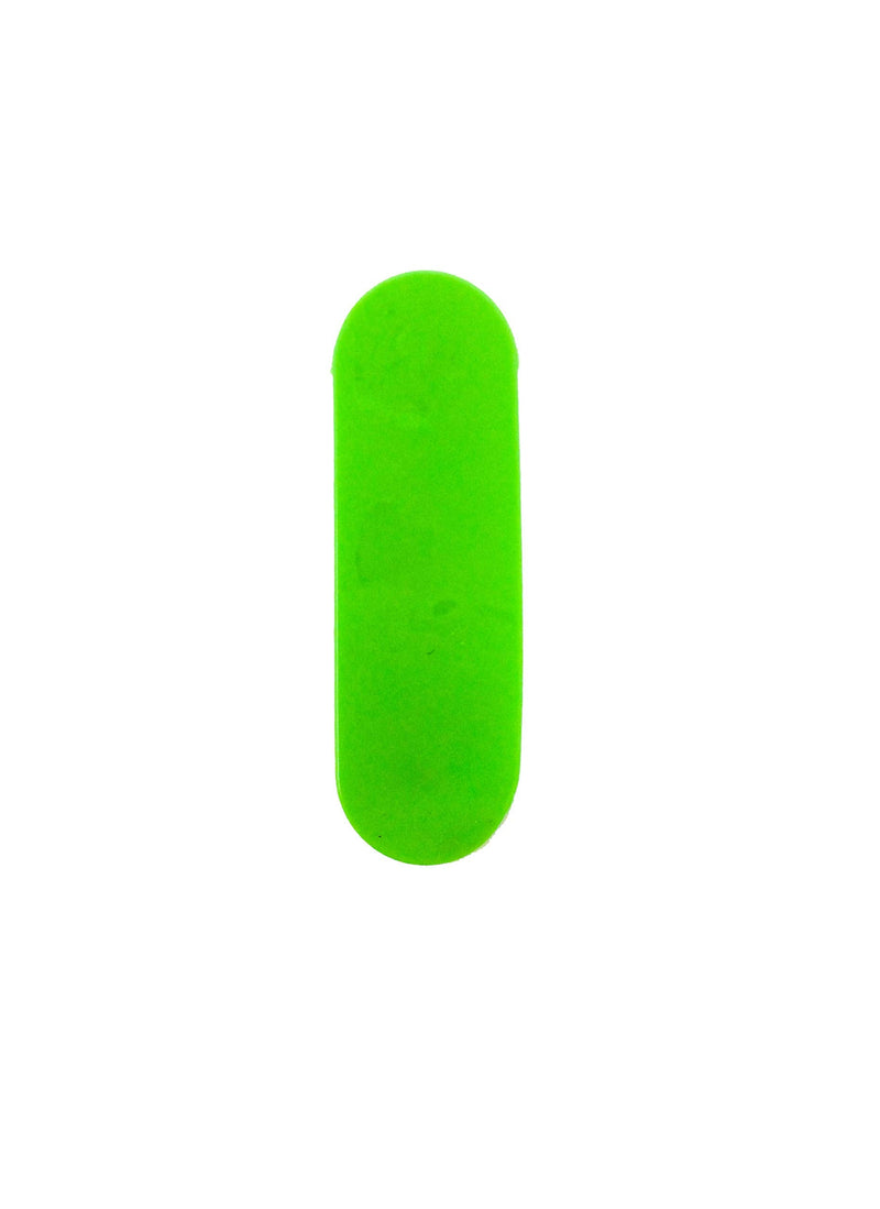 [Australia - AusPower] - Pinch Grip Cell Phone Holder Accessories | Adhesive Loop | Finger Strap for iPhone Galaxy Android Tablet Smartphone | Rubber Handle Vent Mount Mobile Devices (Lime) Lime 