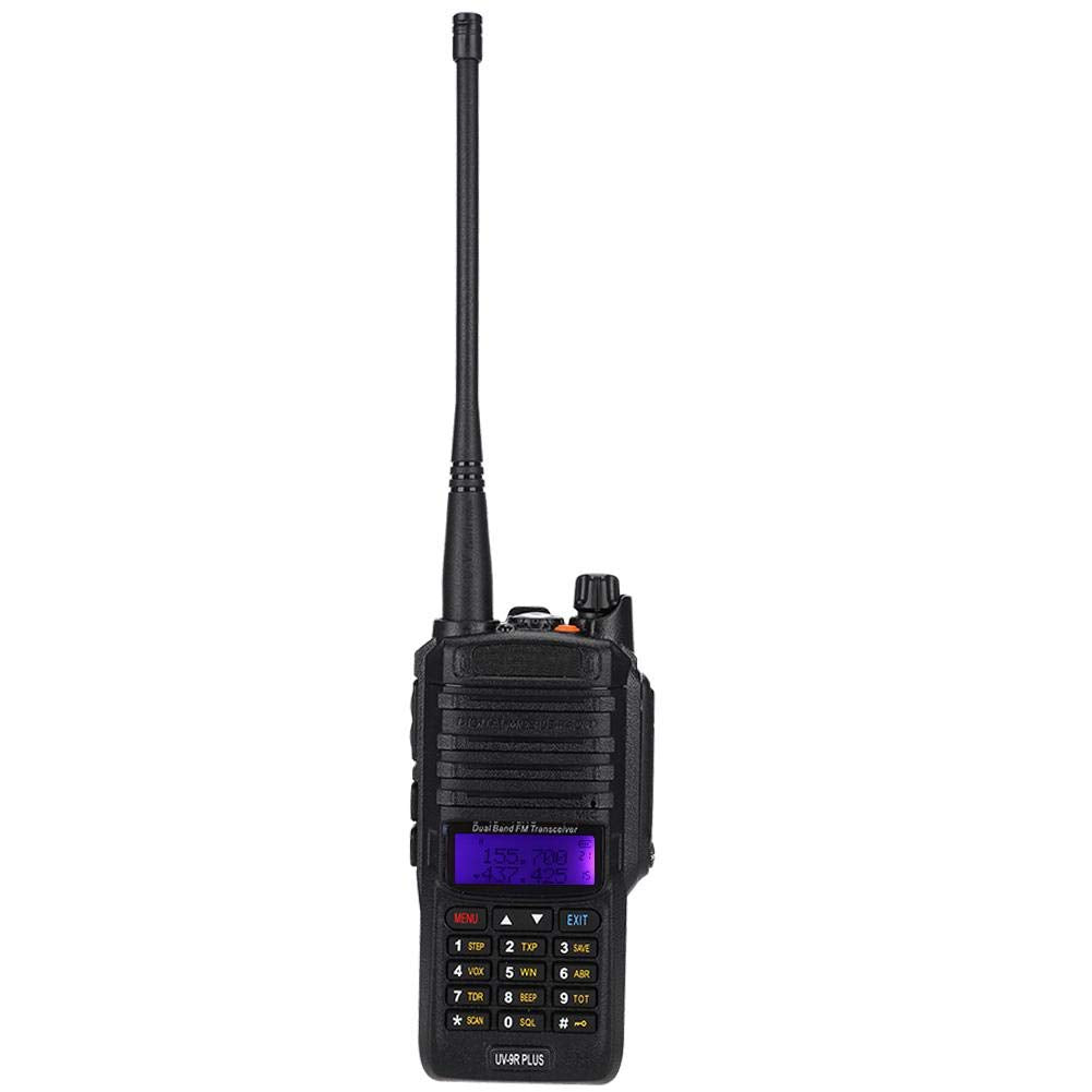 [Australia - AusPower] - Walkie Talkies for Adults, UV-9R Plus Dual Band Two-Way Radio, Long Range Hands Free Rechargeable Walkie Talkies, 128 Channels, IP67 Waterproof, Survival Hunting Gear and Equipment for Camping Hiking 