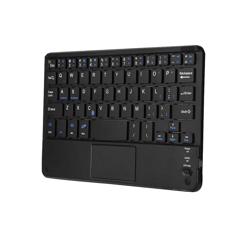 [Australia - AusPower] - Bewinner Small Bluetooth Keyboard,Ultra-Slim Mini Wireless Bluetooth Keyboard with Touchpad for Windows PC Android Tablet,Easy Storage and Use When Traveling 