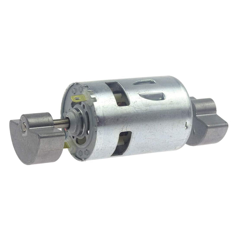 [Australia - AusPower] - BestTong DC 12V-24V 8000RPM 775 Brushed Vibration Motor DOUBLE-HEAD High Torque Electric Vibrating Motors with 2 Iron Rotating Mass 
