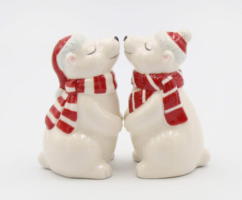 [Australia - AusPower] - Cosmos Gifts Christmas Polar Bear S/P Salt and Pepper Set, Multicolored 